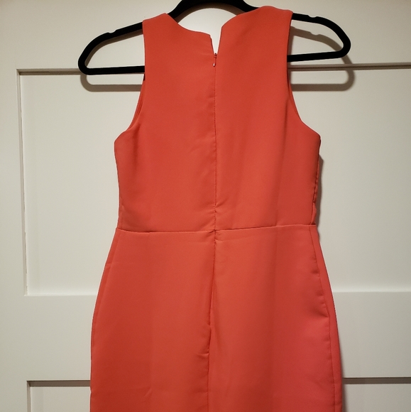 2 for $20 - Coral Mini Dress (coral color) - Picture 3 of 5